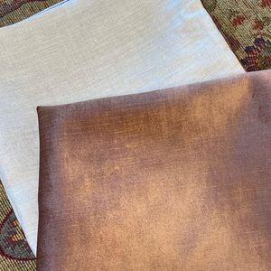 🧡 Pier 1 Copper Velvet Pillow Cover